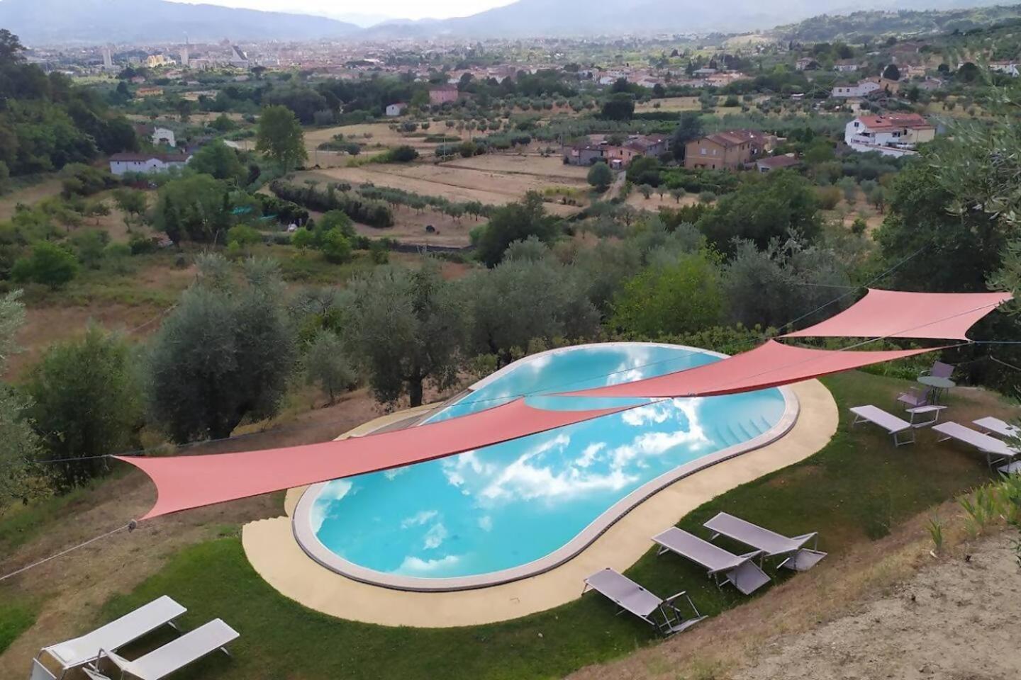 Villa San Simone Pistoia Bagian luar foto